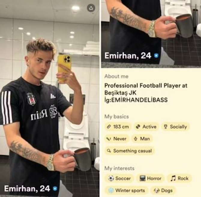 Besiktas club scraps promising footballer’s contract over dating app profile