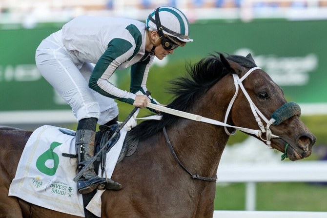 Maryline Eon wins International Jockey Challenge on opening night of Saudi Cup