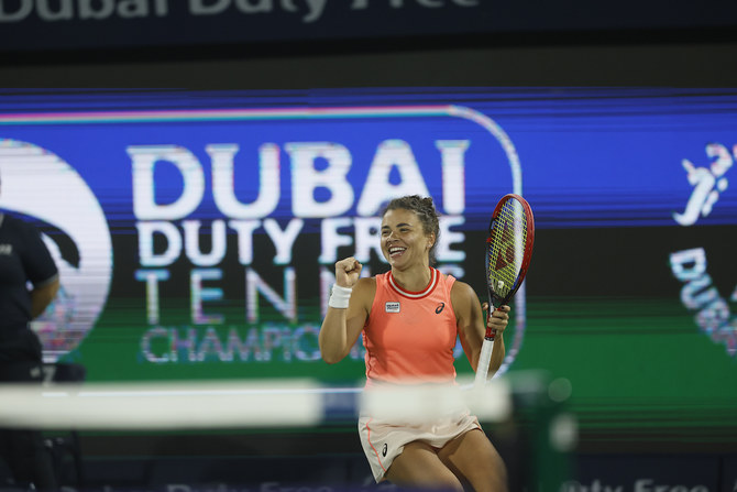 Jasmine Paolini ends Anna Kalinskaya fairytale to win Dubai Tennis Championship