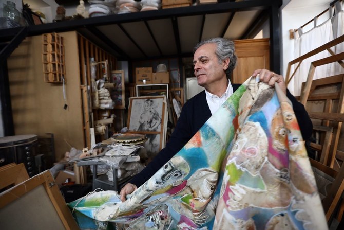 In the studio with Fadi Yazigi, one of the last of Syria’s internationally renowned artists