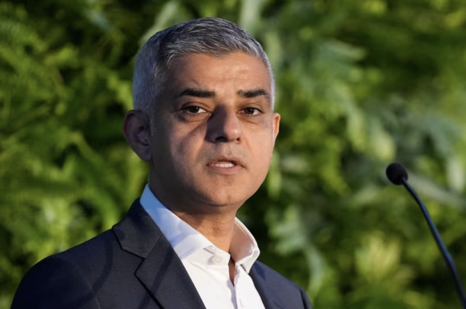 Sadiq Khan, Mayor of London. (File/Reuters)