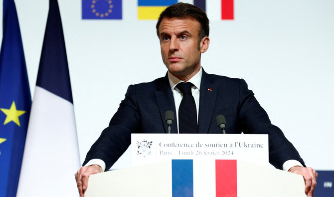 Macron says he can’t rule out sending French troops to Ukraine