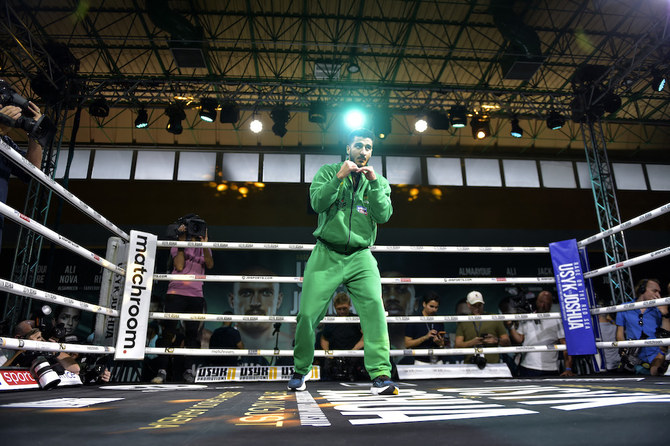 Saudi boxer Ziyad Almaayouf ready to become ‘superhero’ for his people