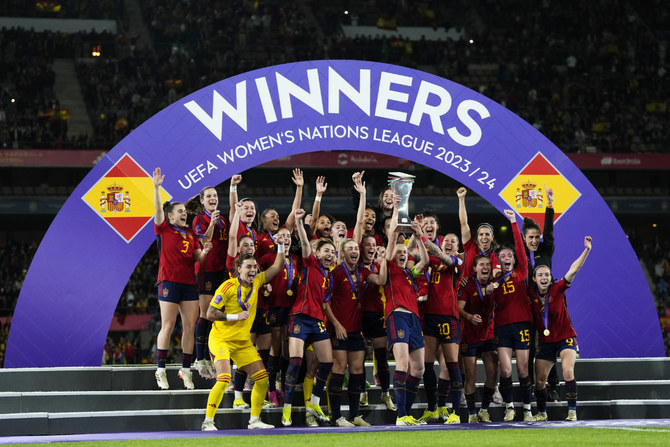 World Cup champion Spain beats France 2-0 to win inaugural edition of Women’s Nations League final
