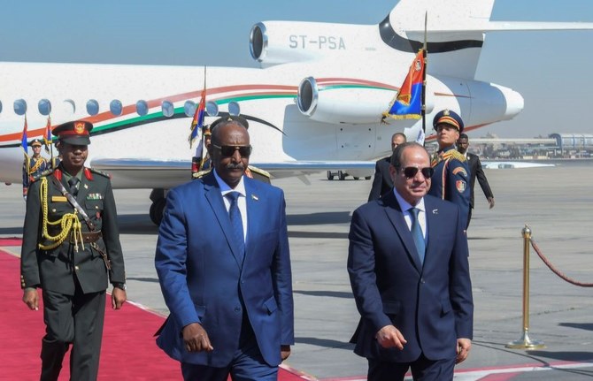 El-Sisi, Al-Burhan discuss developments in Sudan