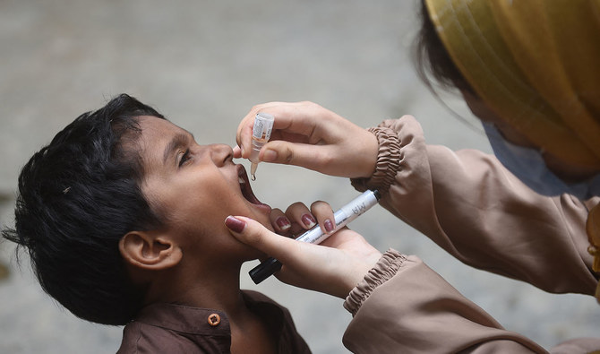 Pakistan starts campaign to vaccinate 7.1 million children against polio in country’s northwest