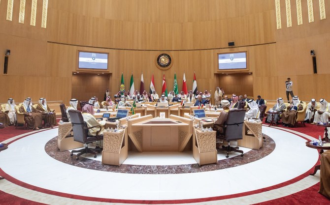 The foreign ministers of the GCC and Egypt meet in Riyadh on Sunday. (@GCCSG)