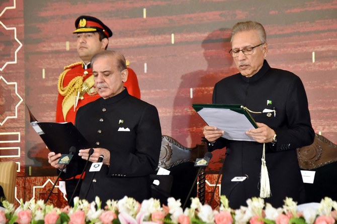 Shehbaz Sharif sworn in as Pakistan’s prime minister, capping weeks of political upheaval