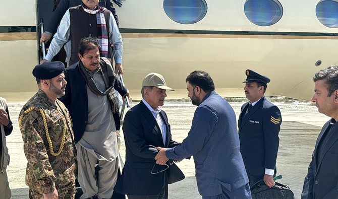 Pakistan’s PM Sharif arrives in flood-battered Gwadar to inspect relief operations