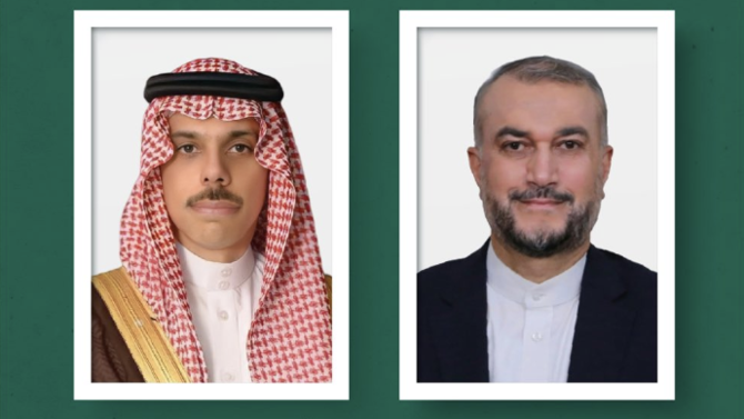 Saudi, Iran foreign ministers discuss Gaza developments in Jeddah 