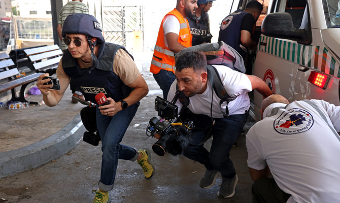 Advocacy group ‘alarmed’ as journalists shot at in West Bank