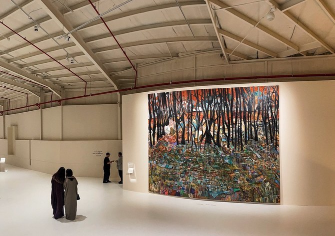 The story behind Saudi artist Alia Ahmad’s alluring abstracts