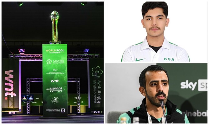 Saudi players relishing chance to play against sport’s top names at World Pool Championship 2024