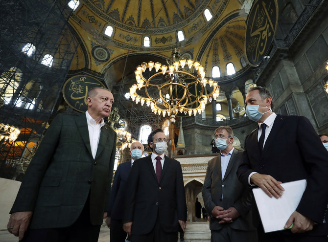 Turkey’s Erdogan ignores international opposition to Hagia Sophia mosque conversion