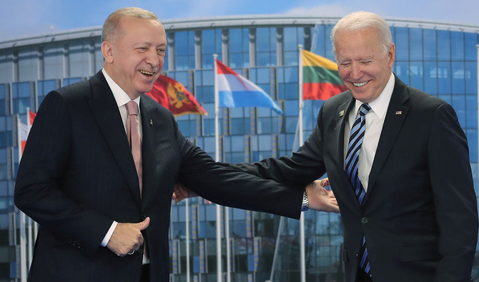 Biden, Erdogan agree to disagree at peaceable summit