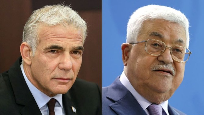 Abbas needs Lapid to fulfil promise of peace, two-state solution