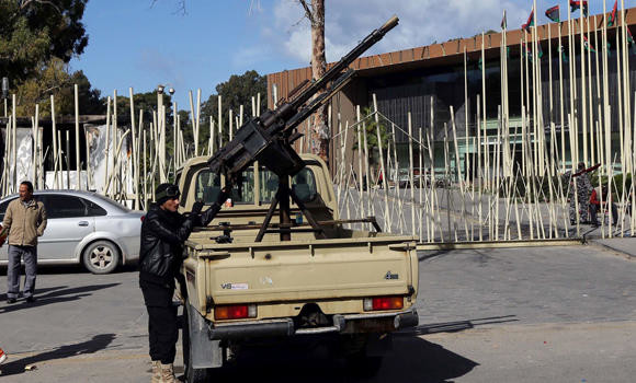 Libya vows democratic path after parliament attack