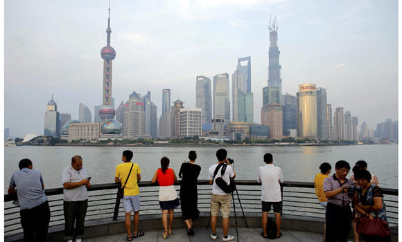 China’s tallest building nears finish in Shanghai