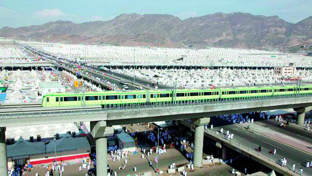 Mashaer rail network ensures smooth traffic