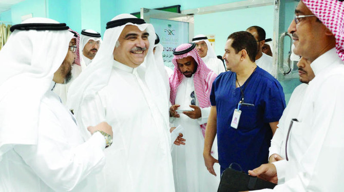 Fakeih visits more hospitals as WHO reviews Saudi data
