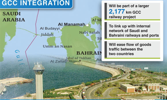 Railway along King Fahd Causeway under study