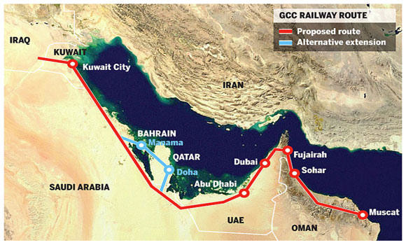 Foreign firms to design GCC train project