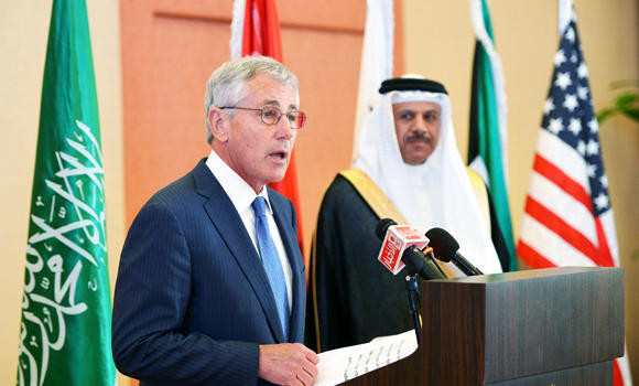 Hagel: US-Iran talks ‘not at cost of Gulf security’