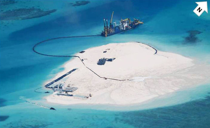 Philippines releases photos of Chinese reclamation on disputed reef