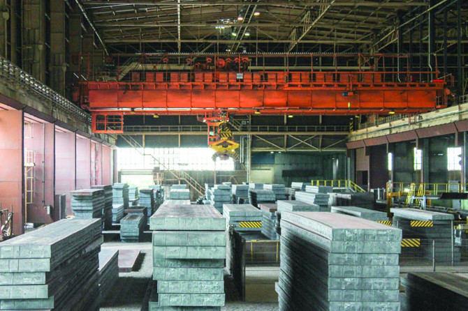 ArcelorMittal plant begins production in Jubail