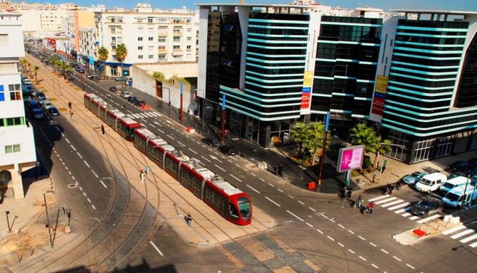 $ 745 m tramway drives Morocco to new heights