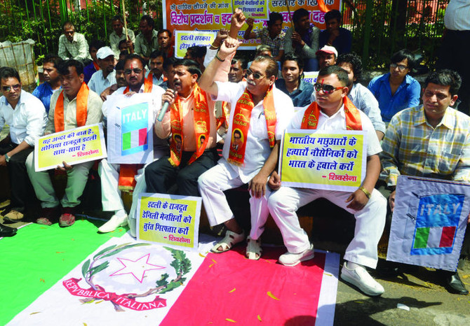 Italian marines return to India for murder trial