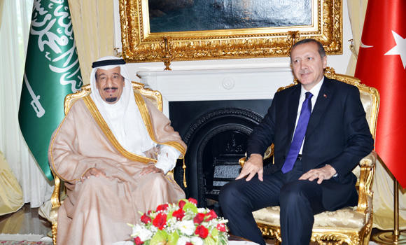 Salman, Erdogan discuss Mideast