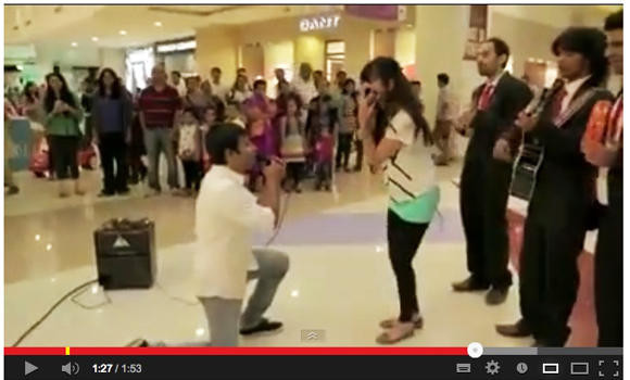 Marriage proposal gone bad