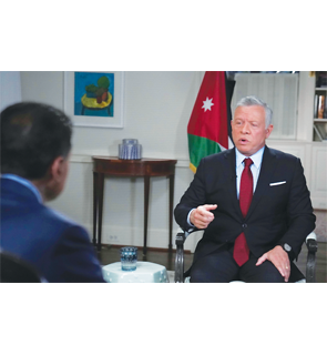 Jordan’s King Abdullah II, CNN International