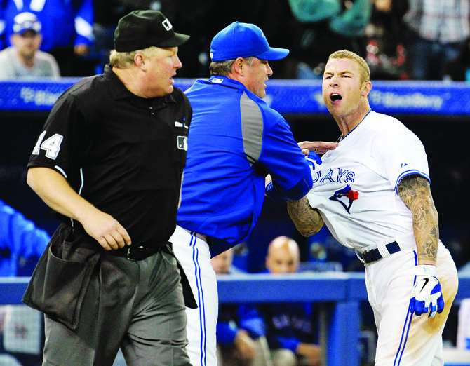 Lawrie ejected for outburst during Jays’ loss to Rays