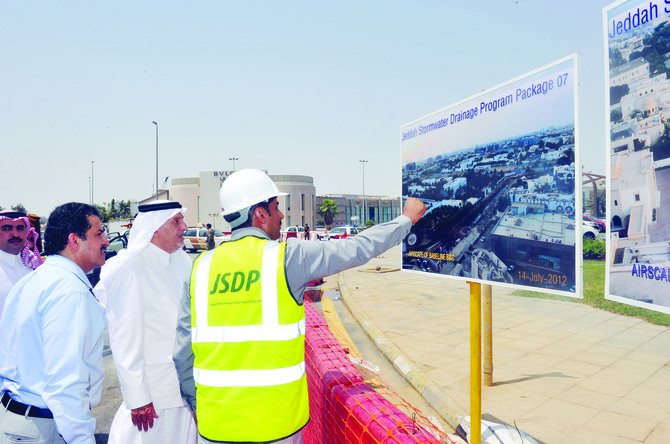 'Long-term Jeddah flood projects will be ready by September 2013'