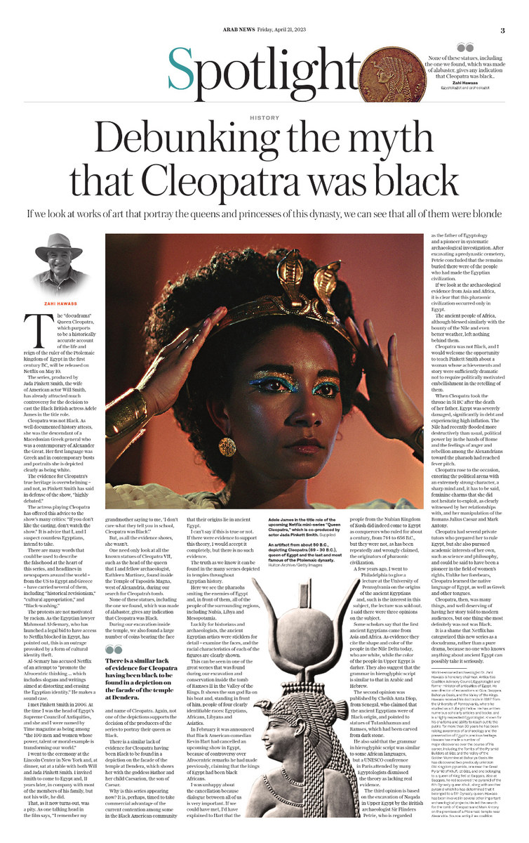 Why Egyptians Hate Netflix's Queen Cleopatra