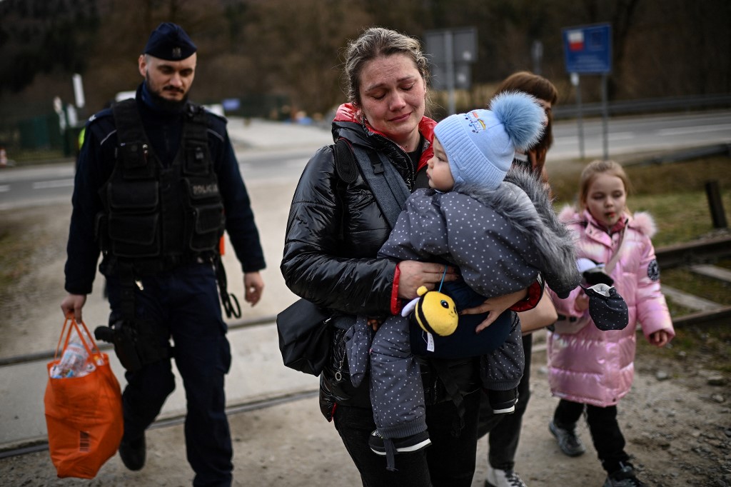 Women and children make up 90 percent of the refugees, UNHCR said. (File/AFP)