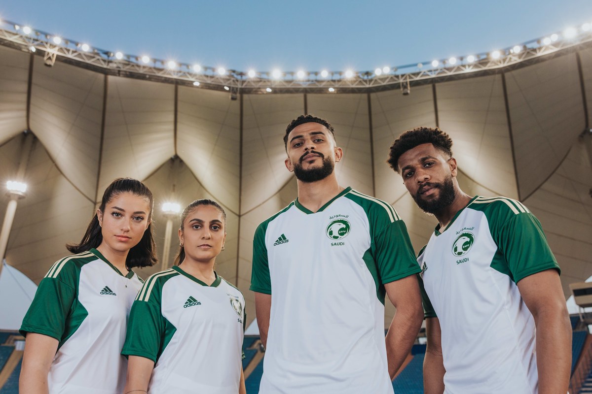 Adidas launches all-new Saudi Arabian Football Federation home